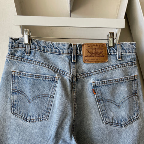90’s Levi’s 550 Denim - 32” x 33”