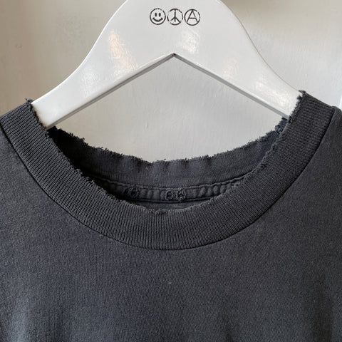 80’s Thrashed Blank Pocket Tee - Medium