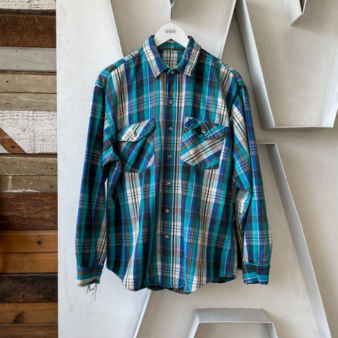 80’s Cotton Flannel - Large