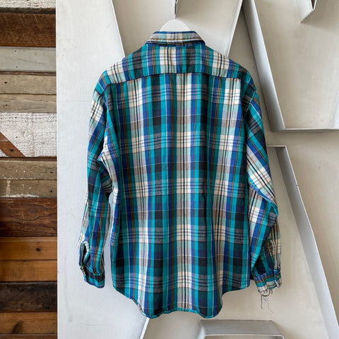 80’s Cotton Flannel - Large
