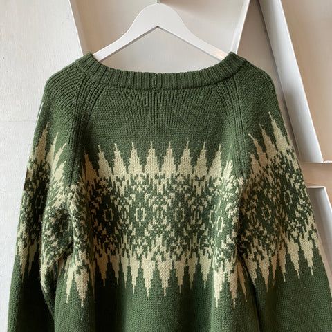 60's Hudson Wool Sweater - Large