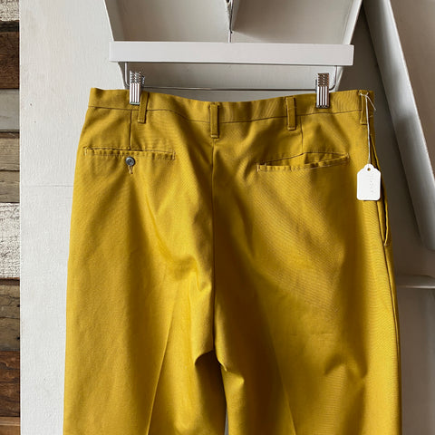 70's Mustard Proof Trousers - 34” x 29.5”