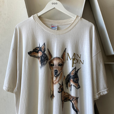 90’s Min Pin Tee - XXL