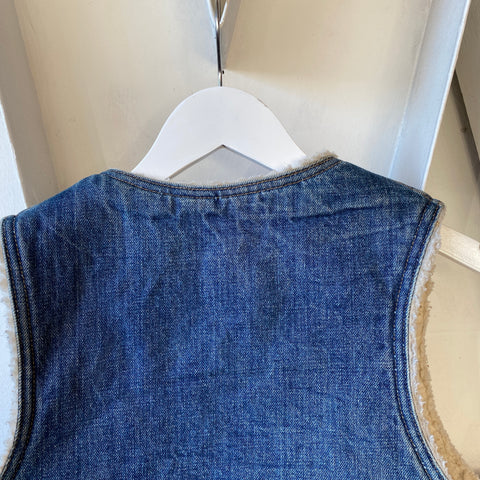 70's Sherpa Vest - Small