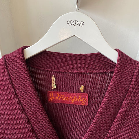 60's "Roundup" Varsity Cardigan - Large