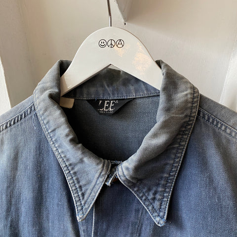 70's Lee Moleskin Trucker Jacket - Large