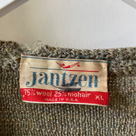 60’s Jantzen Mohair Cardigan - XL