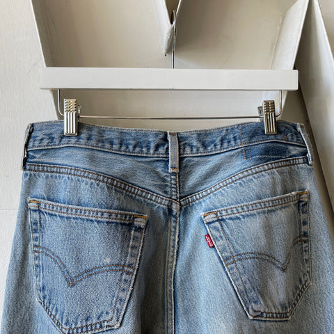 90’s Levi’s 501 Denim - 32" x 26”