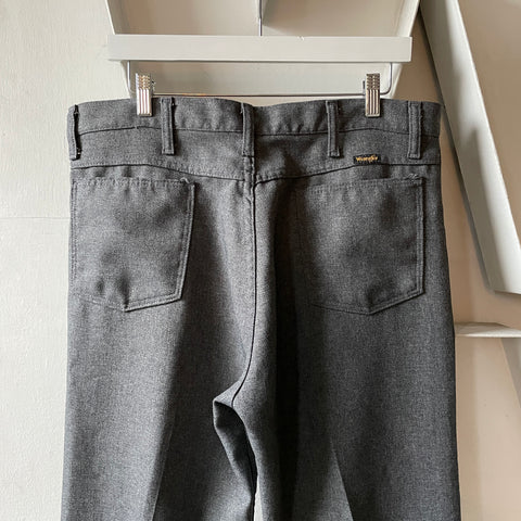 80’s Wrangler Poly Trousers - 35” x 32”