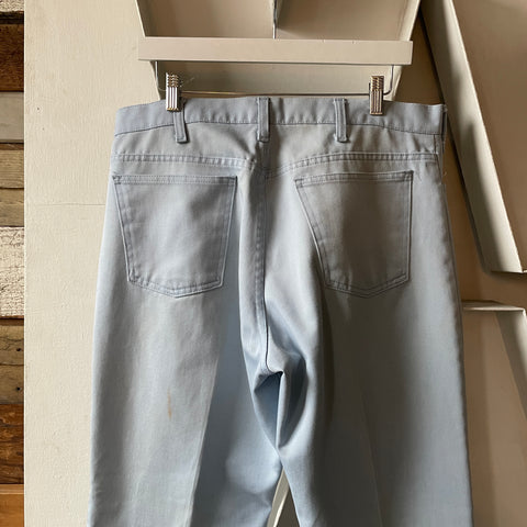 70’s Penney’s Sky Blue Denim - 35” x 27.5”
