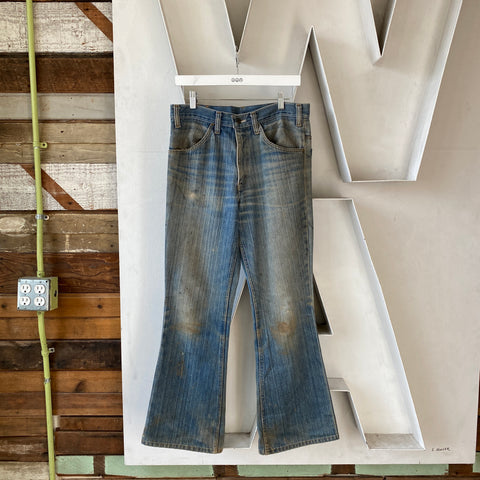 70's Denim Flares - 32” x 30”