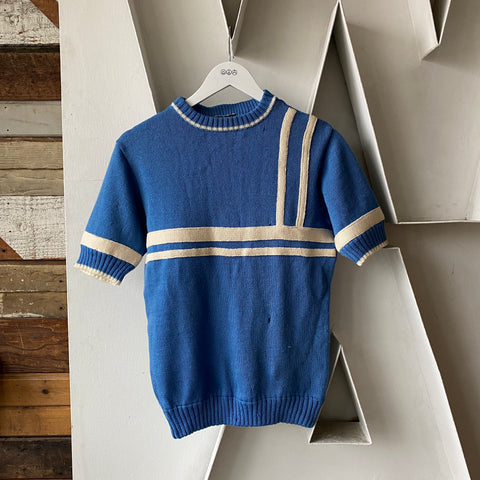 60's Short Sleeve Sweater - Small/Medium