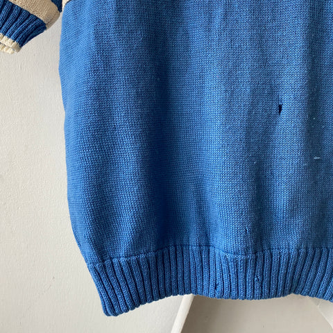 60's Short Sleeve Sweater - Small/Medium