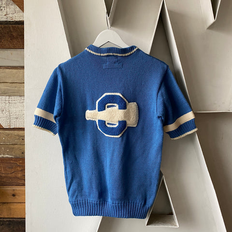 60's Short Sleeve Sweater - Small/Medium