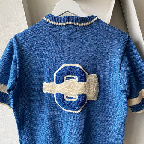 60's Short Sleeve Sweater - Small/Medium