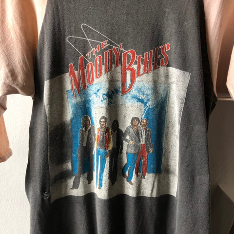 80's The Moody Blue Raglan Tee - Small