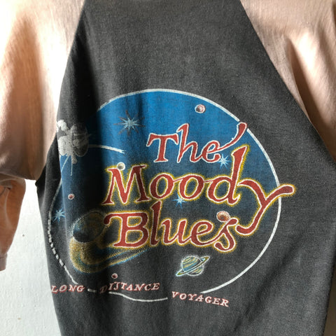 80's The Moody Blue Raglan Tee - Small