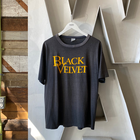 90’s Black Velvet Tee - Tee