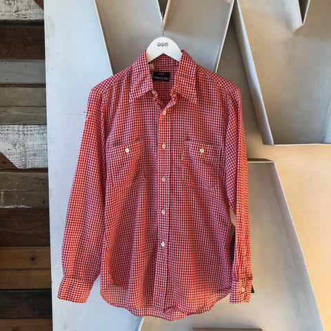 80's Levi’s Gingham - Medium
