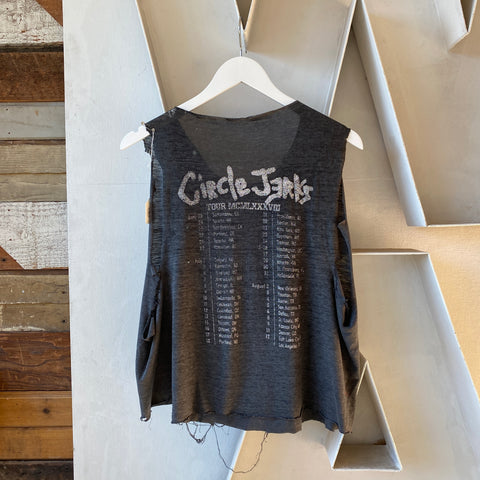 80's Circle Jerks Cut Off - Large