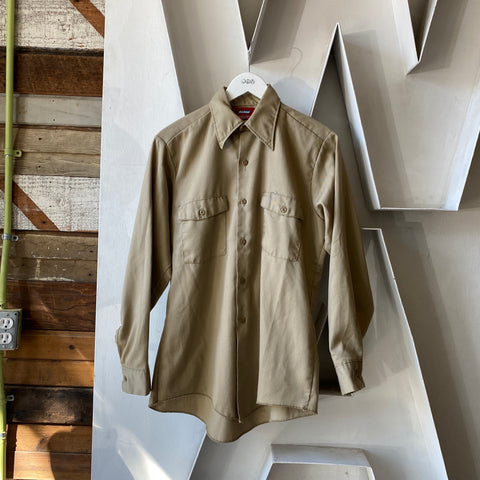 70’s Dickies Button-Up - Medium