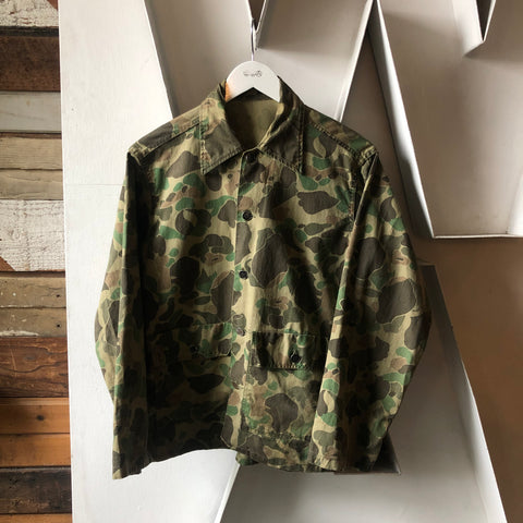 60’s 13 Star Duck Camo Hunting Jacket - Large