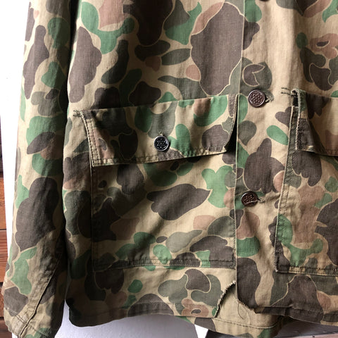60’s 13 Star Duck Camo Hunting Jacket - Large