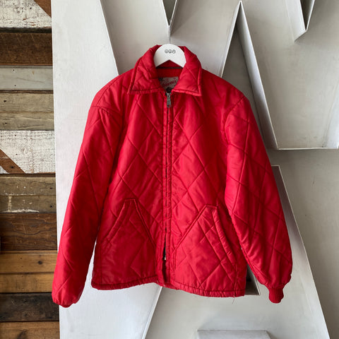 70's Lee Quilted Jacket - Medium