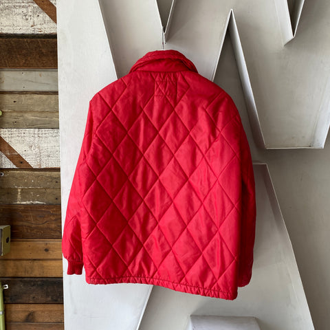 70's Lee Quilted Jacket - Medium