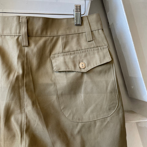 60’s Chino Khaki Shorts - 30” x 7"