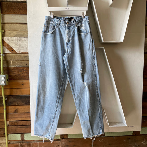 90’s Thrashed Levi’s Baggy Silvertab Jeans - 33” x 32.5”