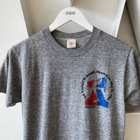 80’s Foot Race Rayon Blend Tee - Small