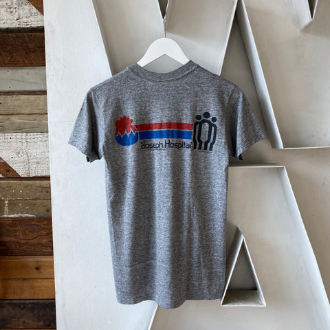 80’s Foot Race Rayon Blend Tee - Small