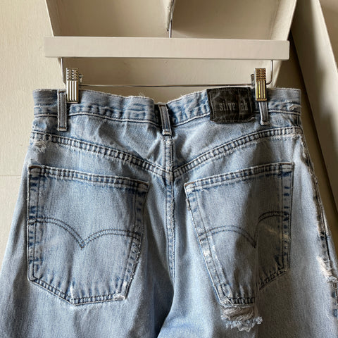 90’s Thrashed Levi’s Baggy Silvertab Jeans - 33” x 32.5”
