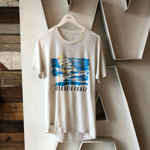 80's Nike Columbia Gorge Tee - Large