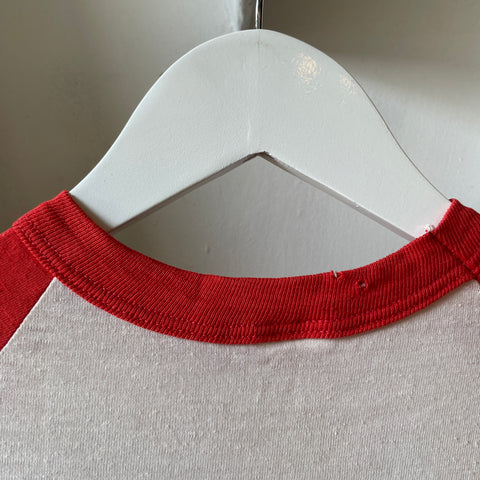 70’s “Home Is Where The Heart Is” Raglan Tee - Small