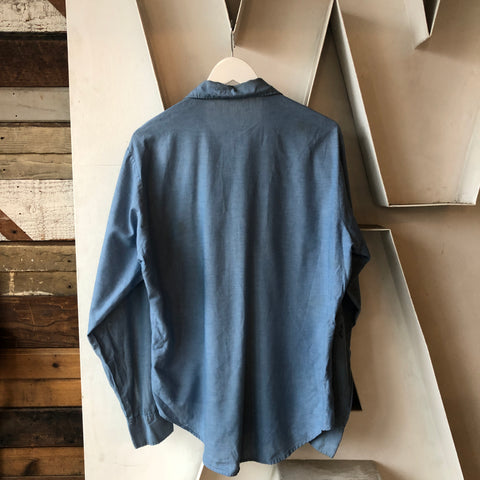 60's Stamped Chambray - Large