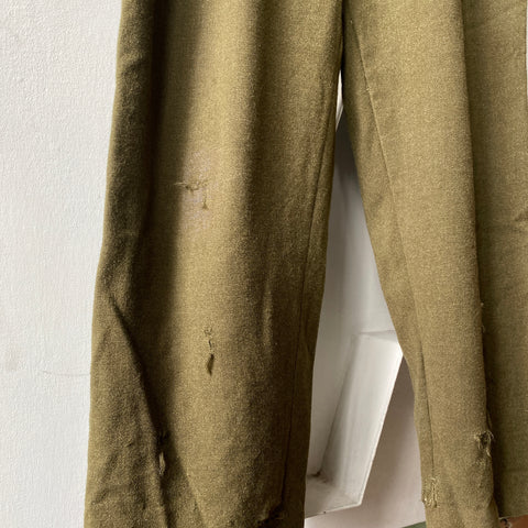 50’s Euro Military Wool Pants - 34” x 28”