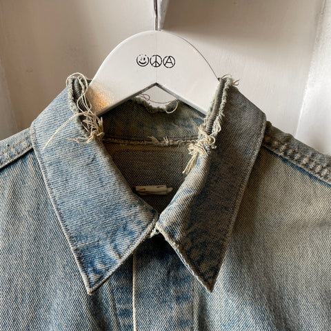 70’s Levi’s Thrashed Denim Trucker Jacket - Large