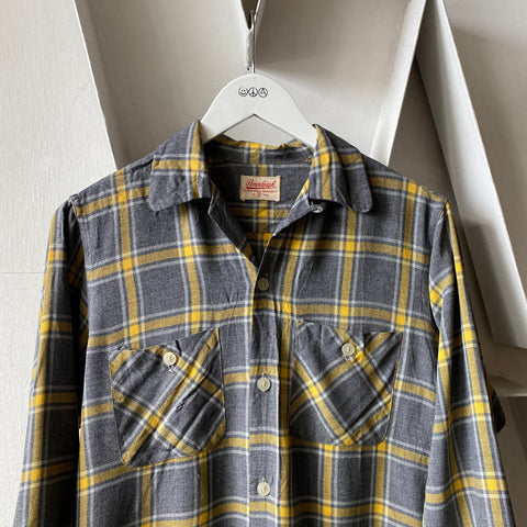 50's Pennleigh Plaid Shirt - Small