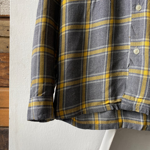 50's Pennleigh Plaid Shirt - Small