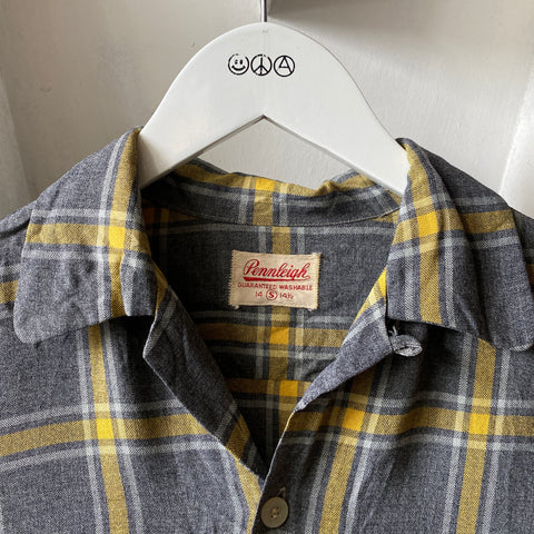 50's Pennleigh Plaid Shirt - Small