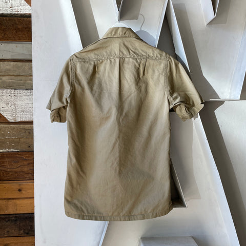 1940s Officer Khaki Button-Up