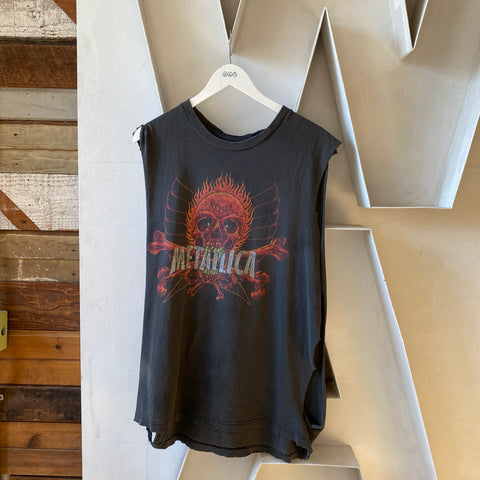 90’s Metallica Pushead Rebel Sleeveless Tee - XL