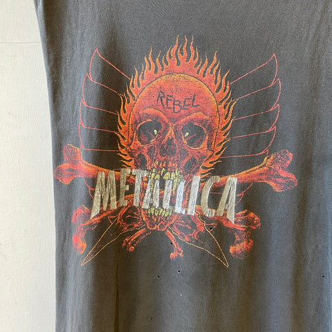 90’s Metallica Pushead Rebel Sleeveless Tee - XL