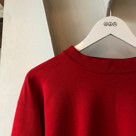 80's Red Crewneck - Large
