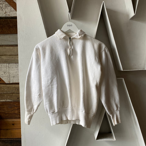 60's 1/4 Zip Sweat - Medium