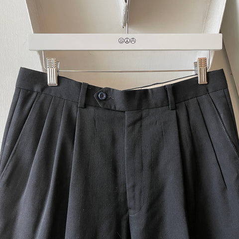 80’s Givenchy Pleated Trousers - 31” x 28”