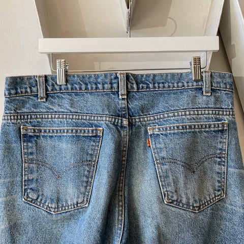 80’s Levi’s Orange Tab Denim - 35” x 29”