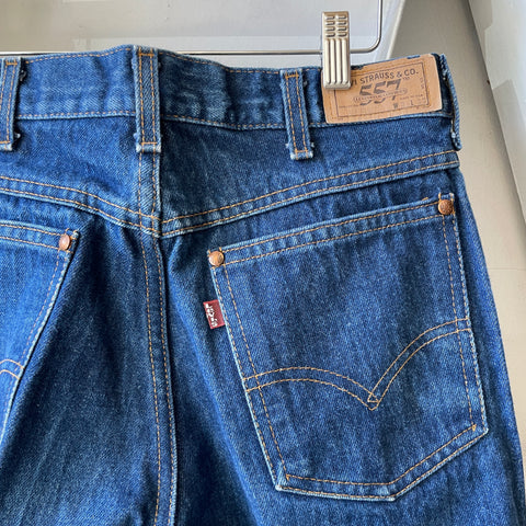 90’s Levi’s 557 Denim - 30” x 31.5”